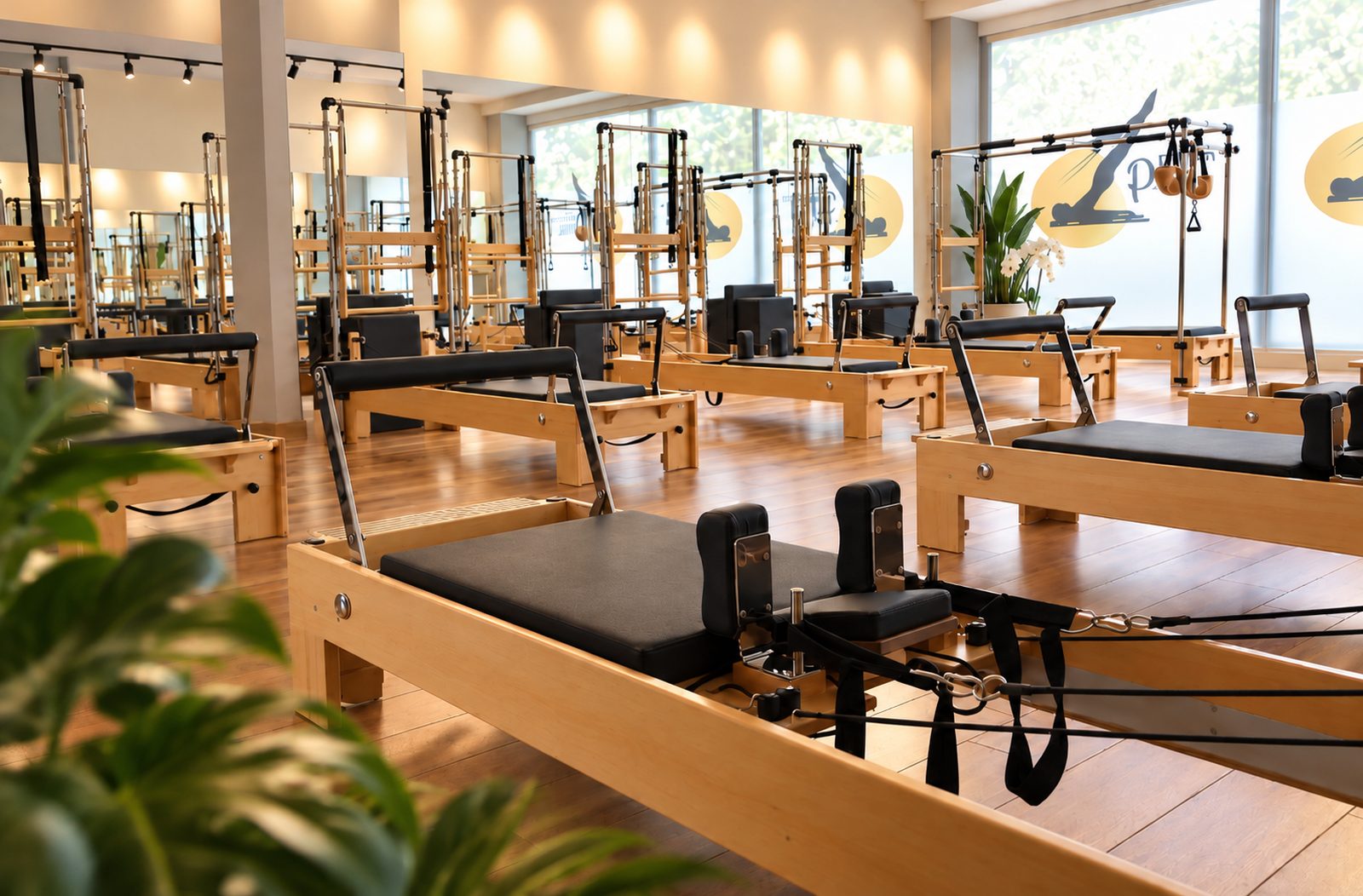 Reform Pilates Beylikdüzü stüdyosu, hamile pilatesi dersleri için reformer aletleri
